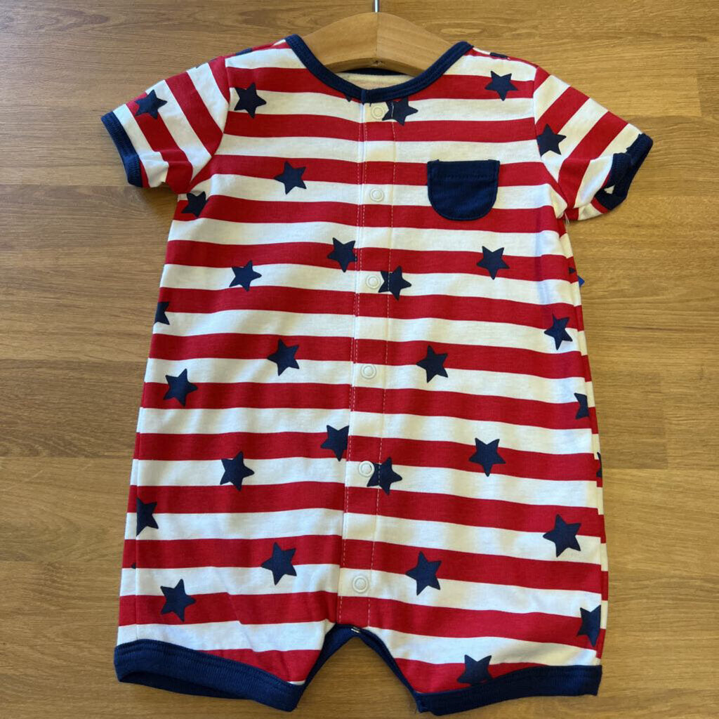 Carter's Stars & Stripes Romper - 3/6m