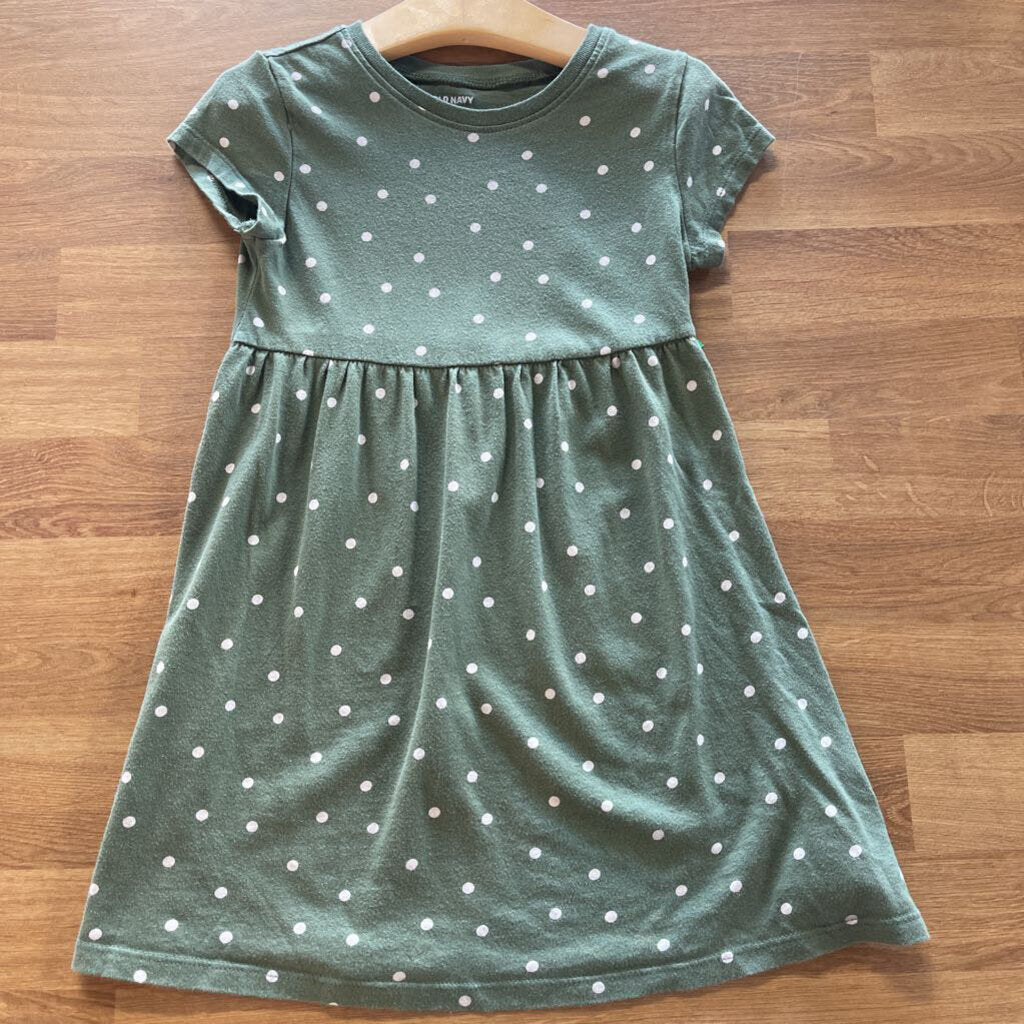 Old Navy Polka Dot SS Dress - 4T