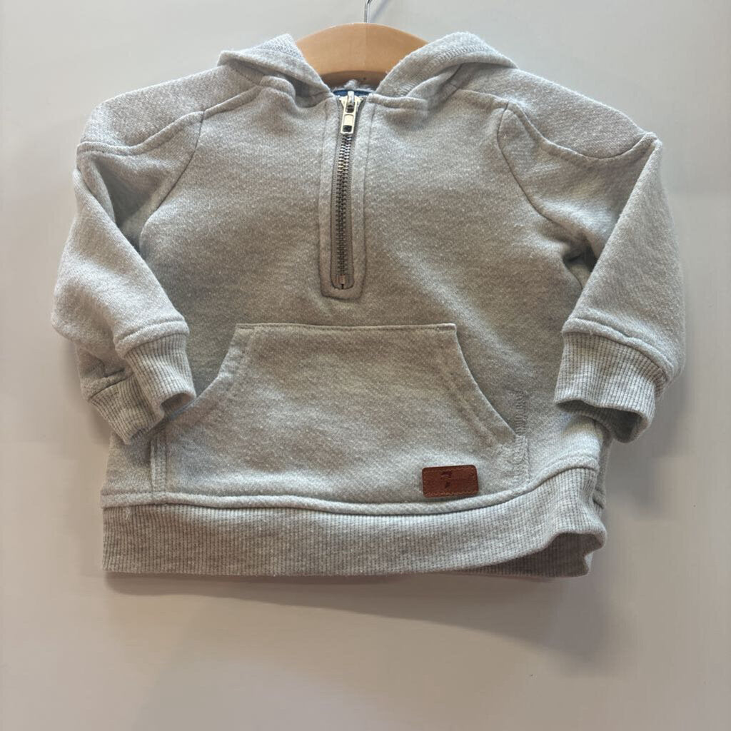7 For All Mankind Half Zip Hoodie 12M