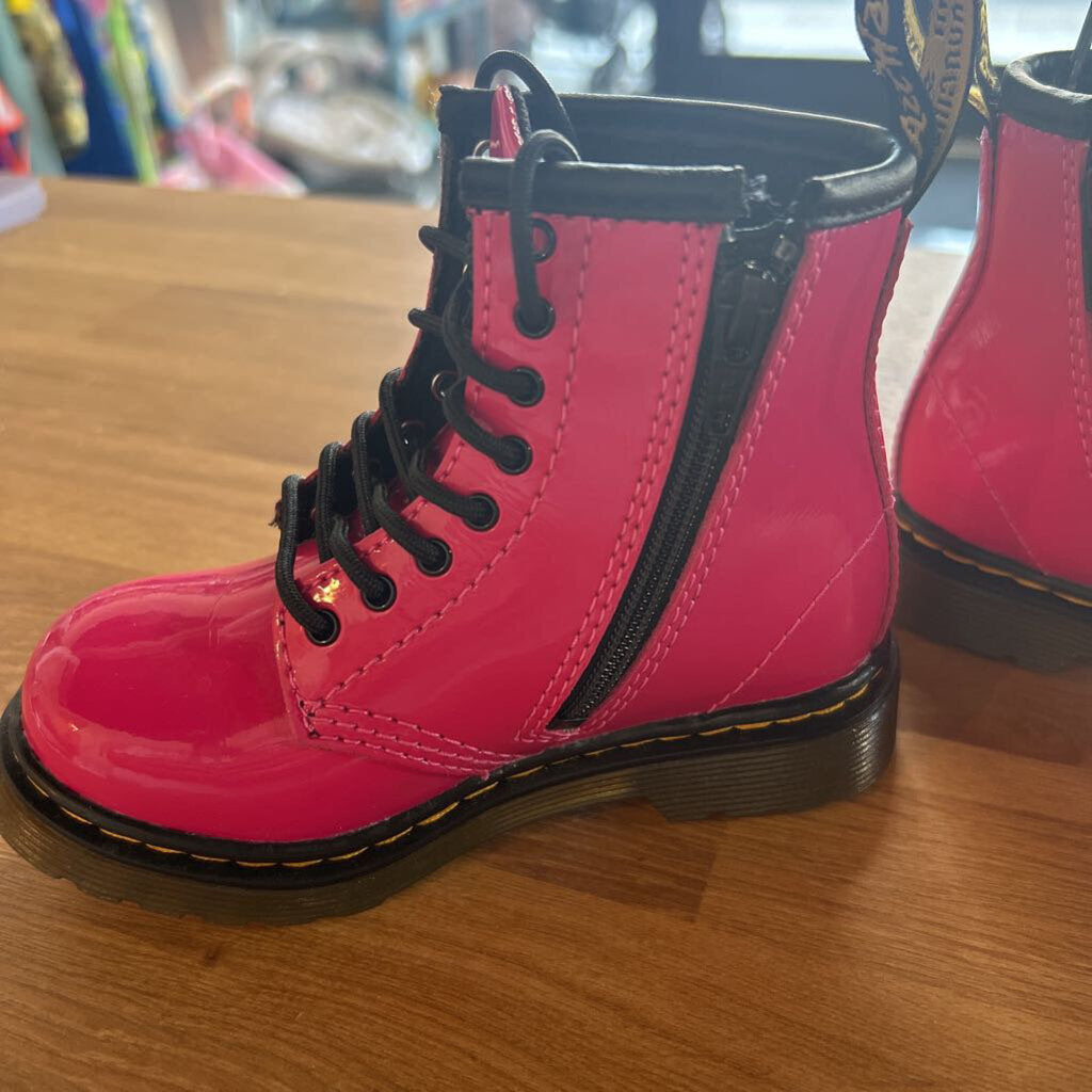 Dr. Martens Pink Boots - 8