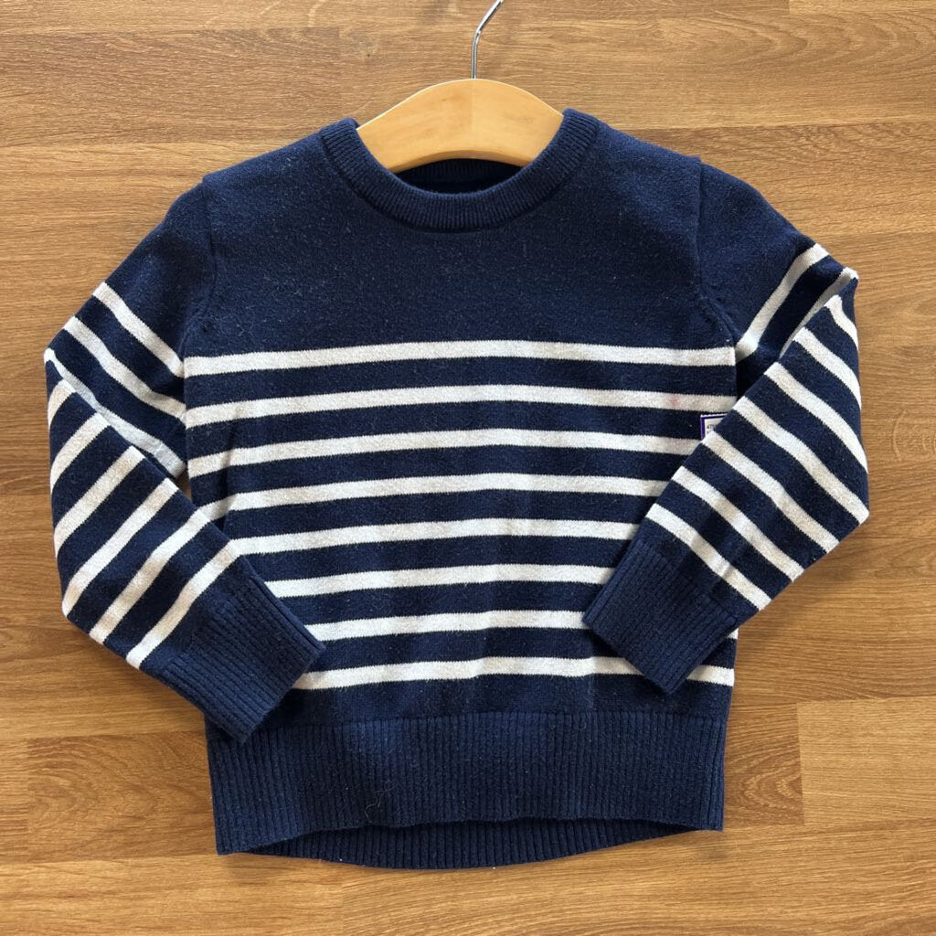 Primary Stripe Sweater - 3T