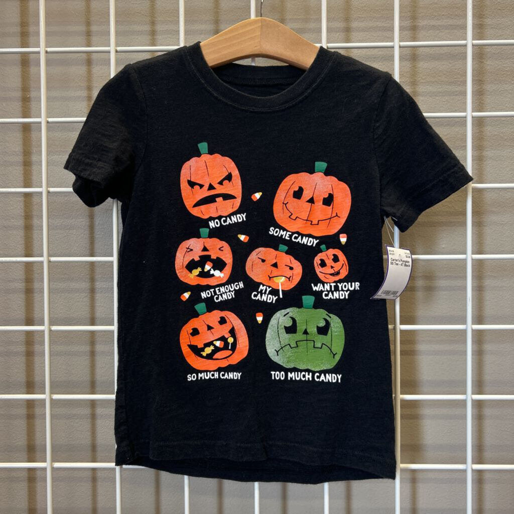 Carter's Pumpkin SS Tee - 4T