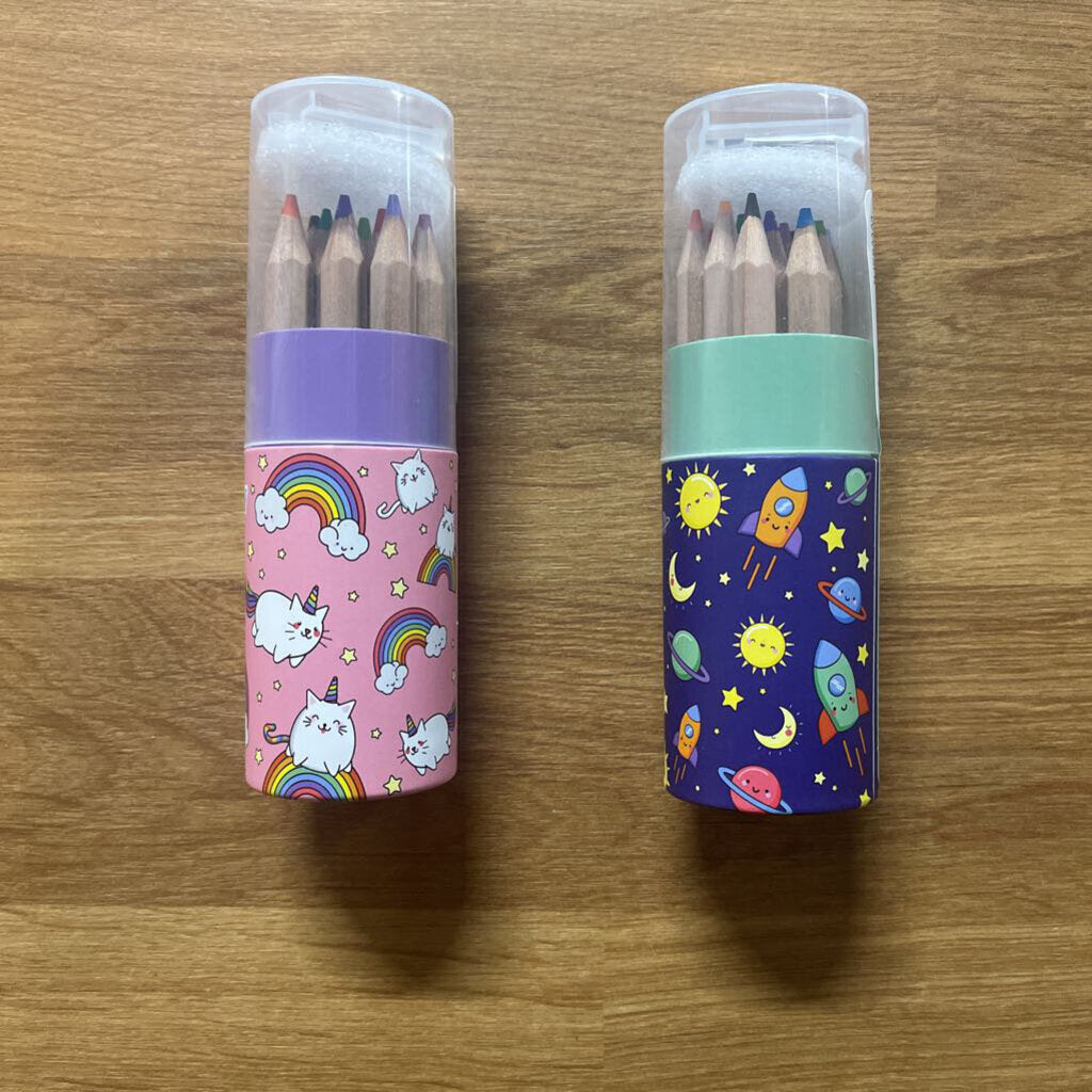 Ooly Draw 'n Doodle Mini Colored Pencils + Sharpener