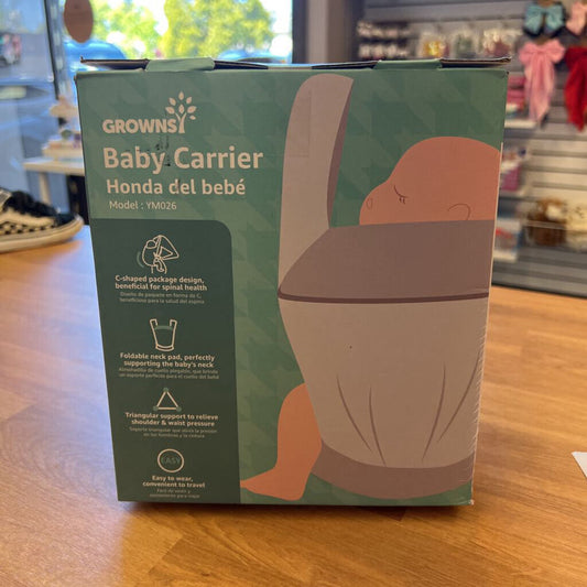 *SALE* NEW Growns Baby Carrier - Houndstooth