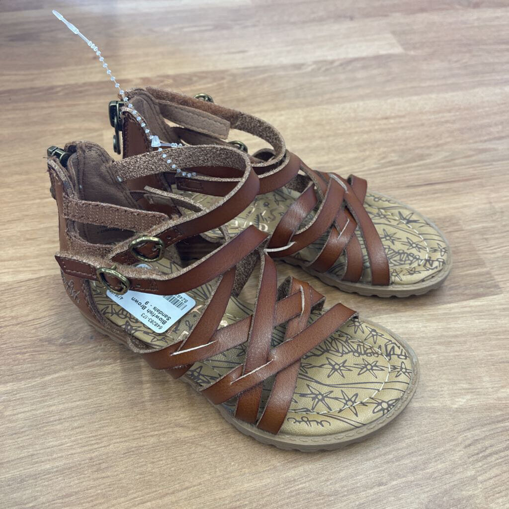 Blowfish Brown Sandals - 9