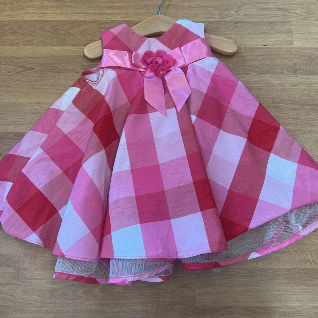 Bonnie Baby Plaid Tank Dress - 24m