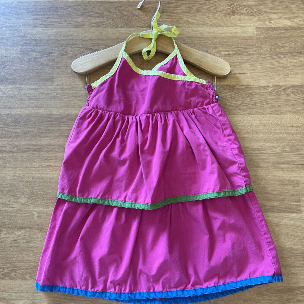 Tea Halter Tiered Dress - 2T