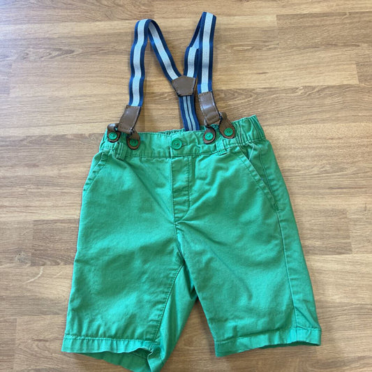 H&M Suspender Shorts - 9/12m