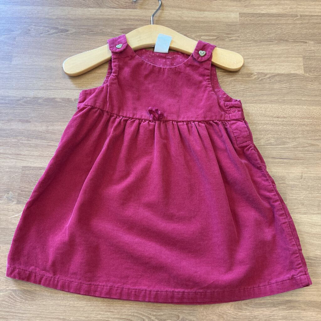 H&M Corduroy Tank Dress - 9/12m