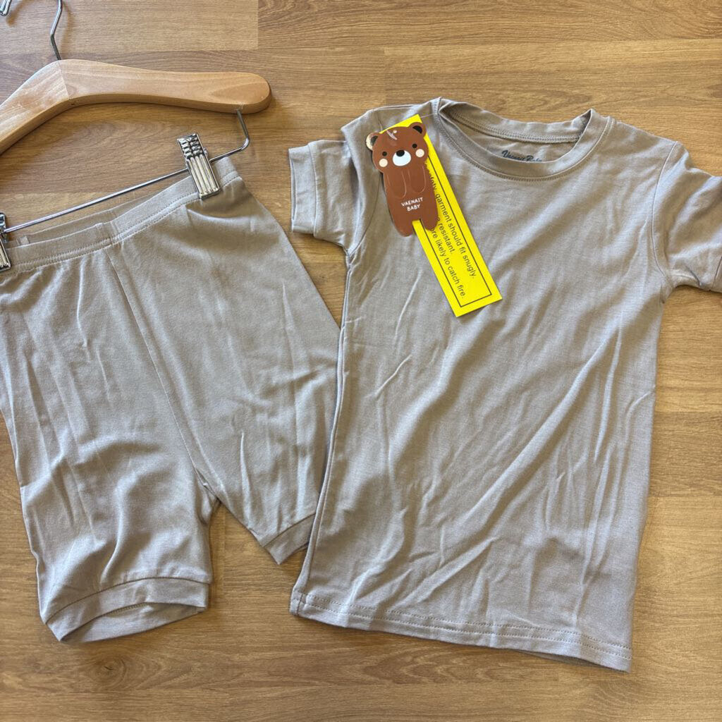 NEW Vaenit Brown Viscose Short Pjs - 3T