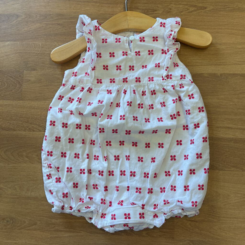 Gymboree Floral Bubble Romper - 12/18m