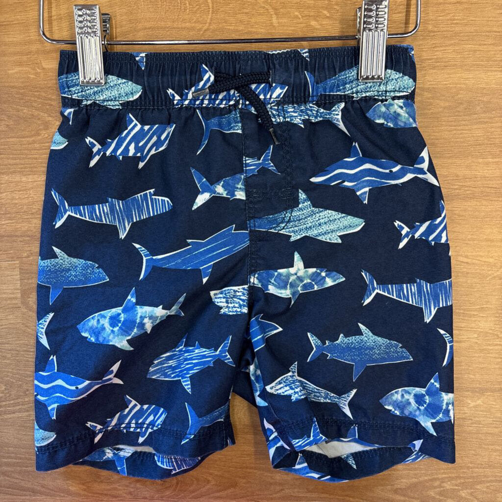 Old Navy Shark Swim Shorts - 2T