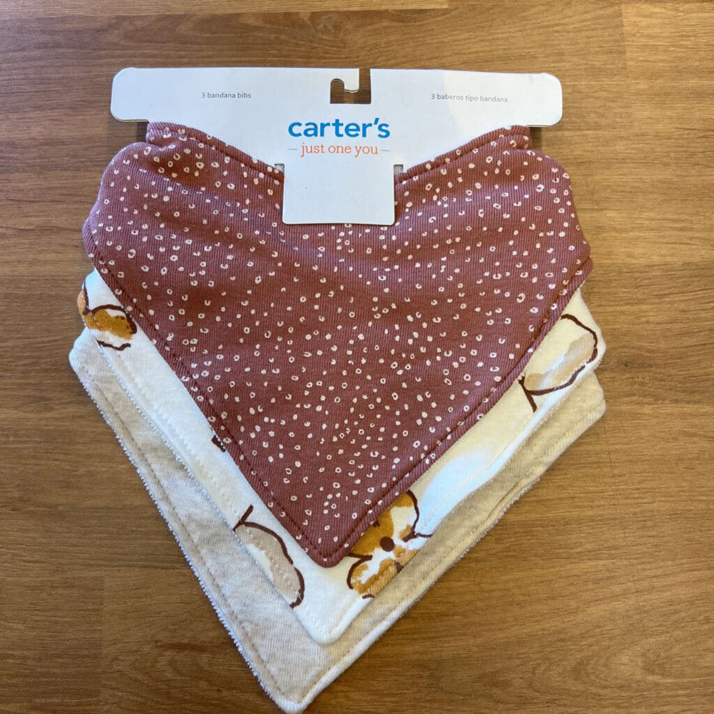 NEW Carter's 3 Pack Bib Set