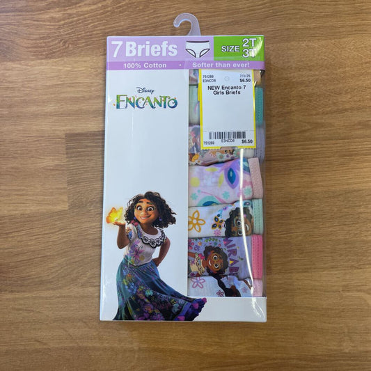 NEW Encanto 7 Girls Briefs
