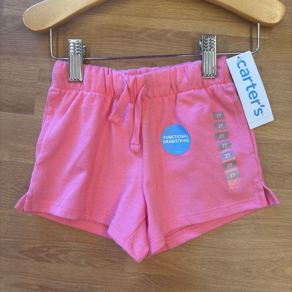 NWT Carter's Soft Shorts 2T
