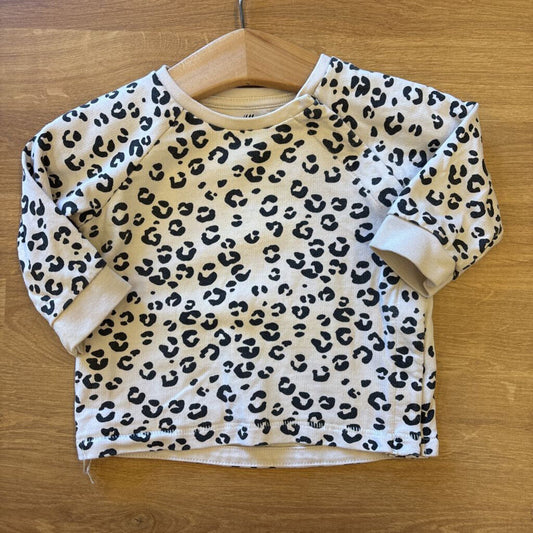H&M Leopard LS Top - 3m