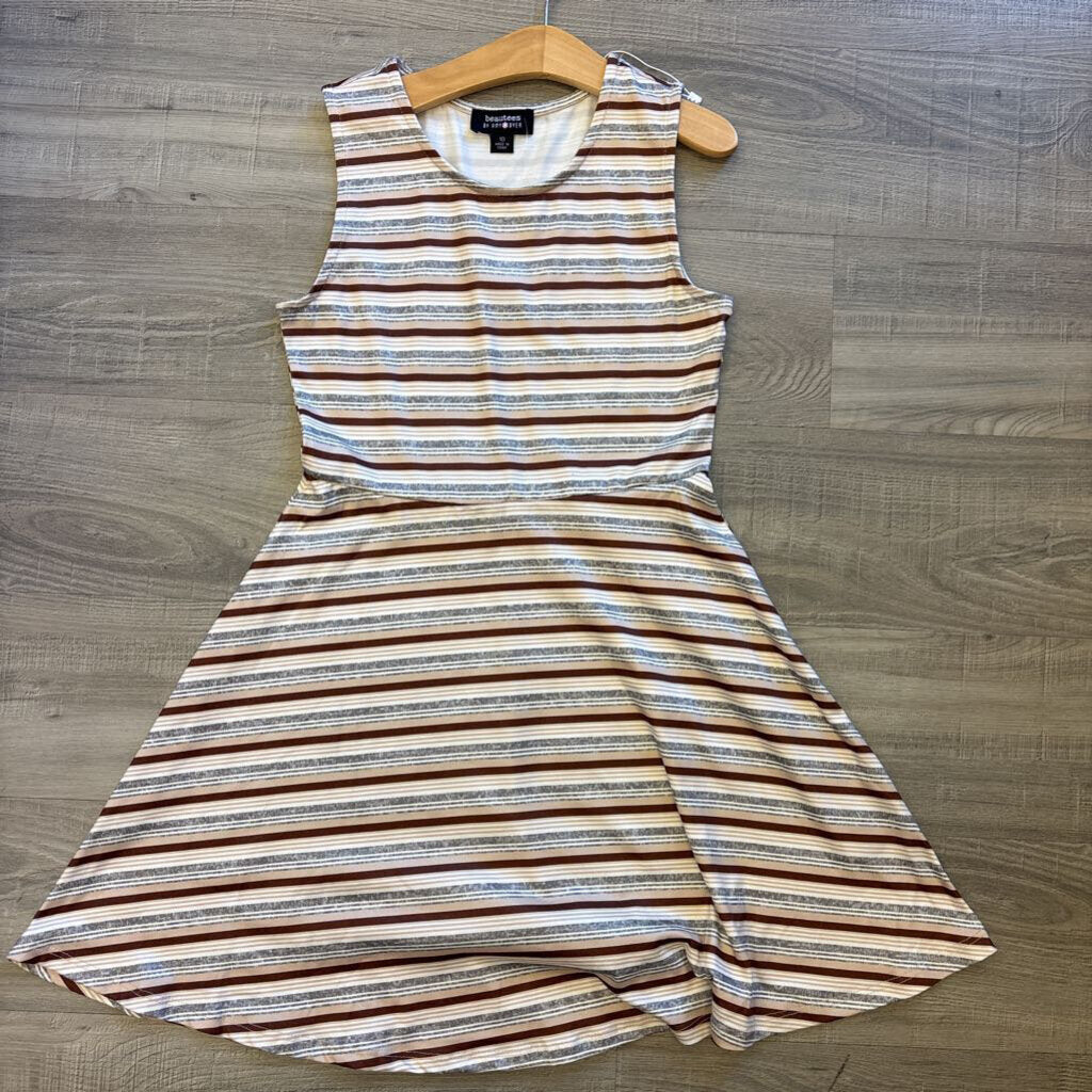 NWT Beautees Stripe Tank Dress 10