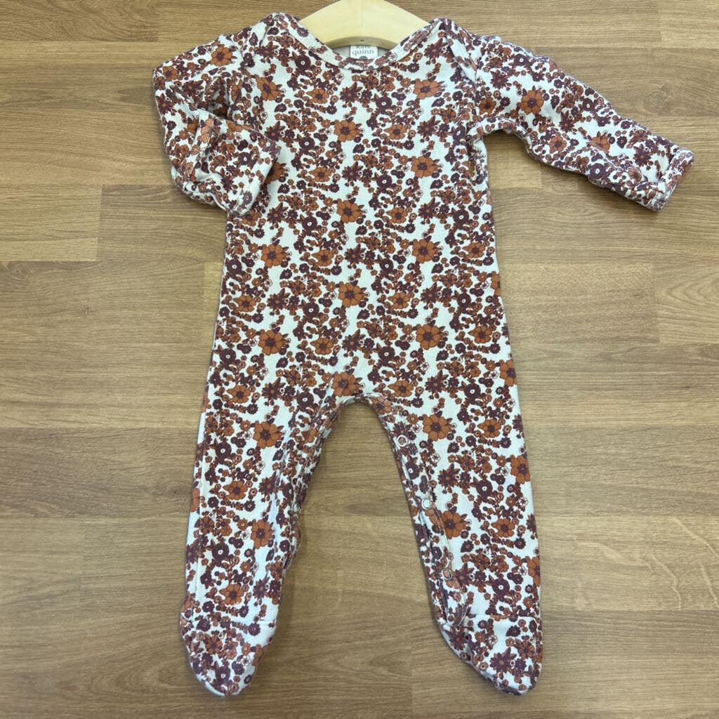 Kate Quinn Floral Coverall - 0/3m