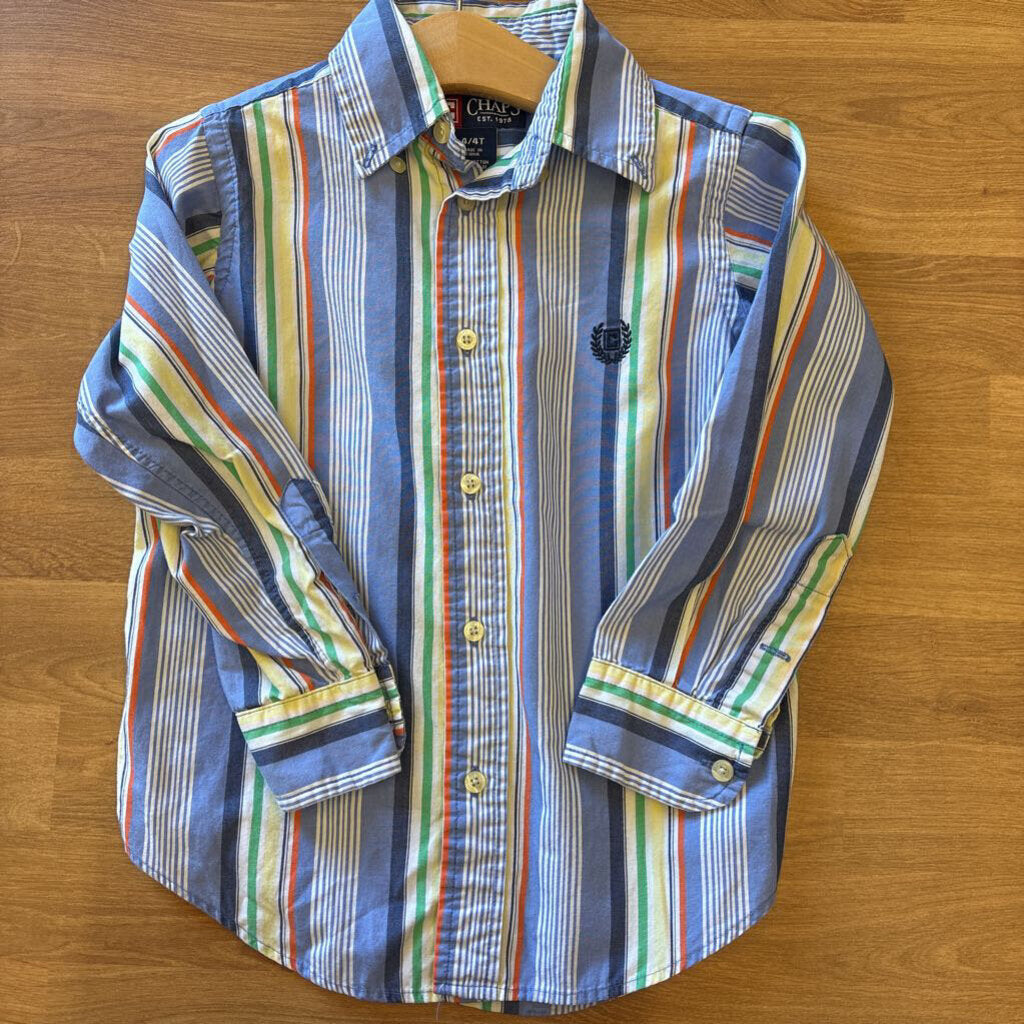 Chaps Stripe LS Button Up - 4