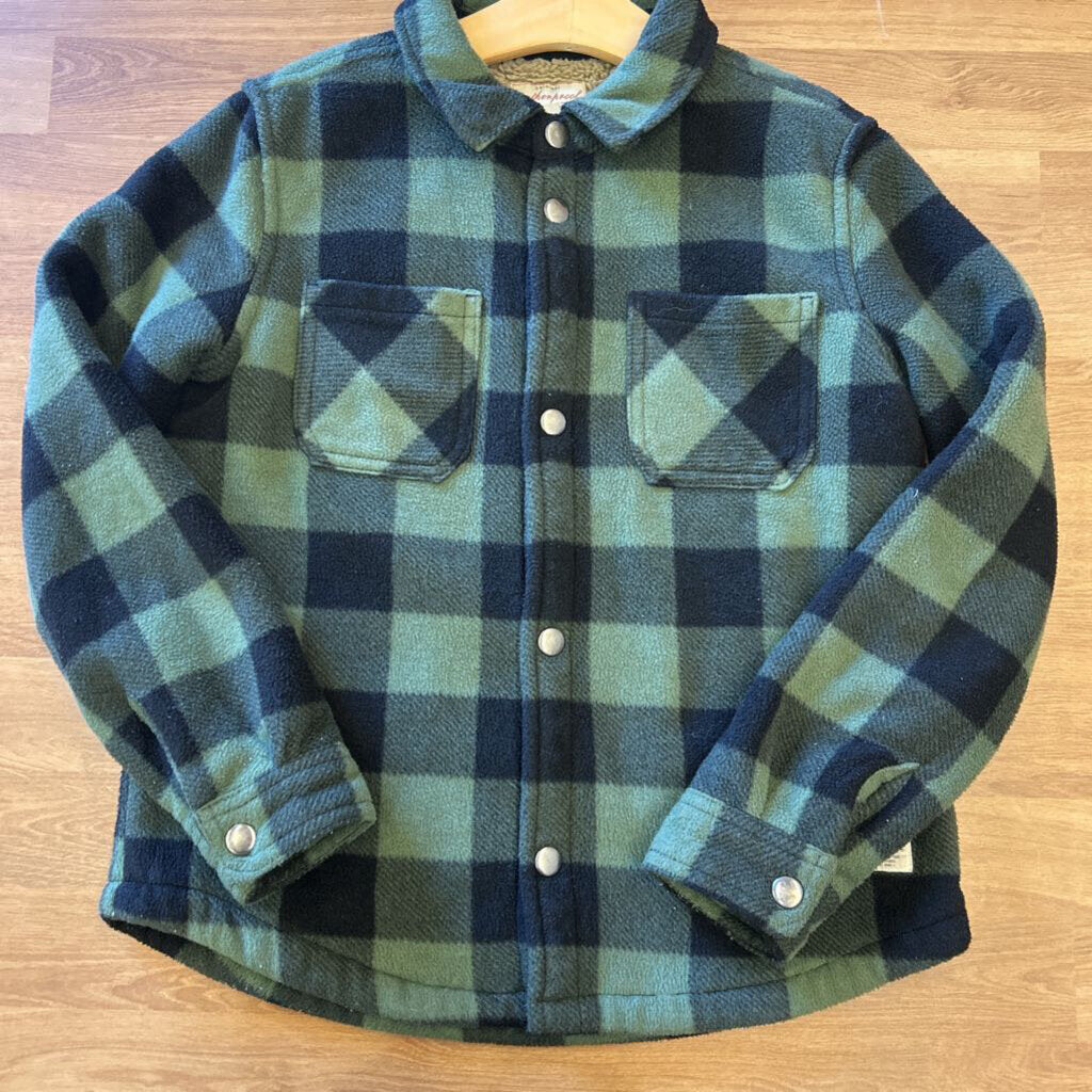 Weatherproof Plaid Flannel Shacket - 7/8
