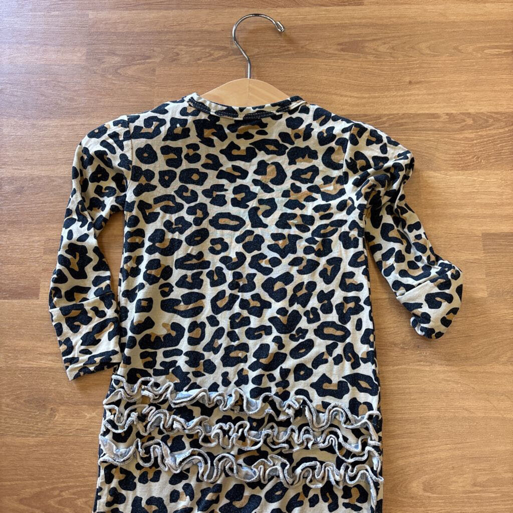 Posh Peanut Bamboo Leopard Romper - 18/24m