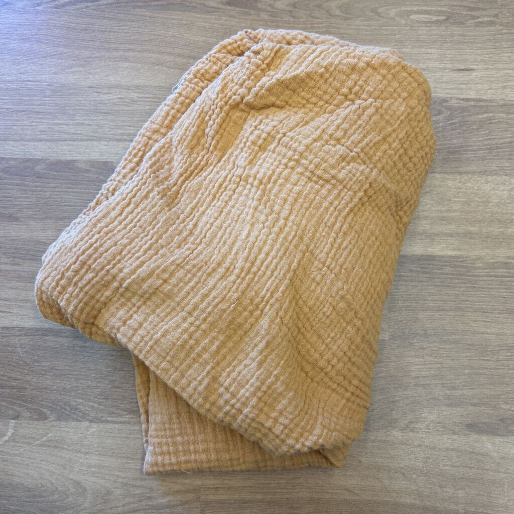 Linen Changing Pad Cover - Yellow