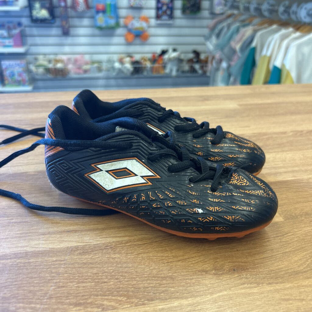 Lotto Black/Orange Soccer Cleats - 12