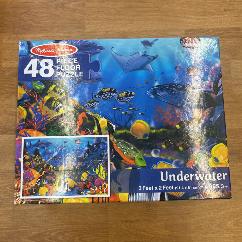 Melissa & Doug Floor Puzzle - Underwater