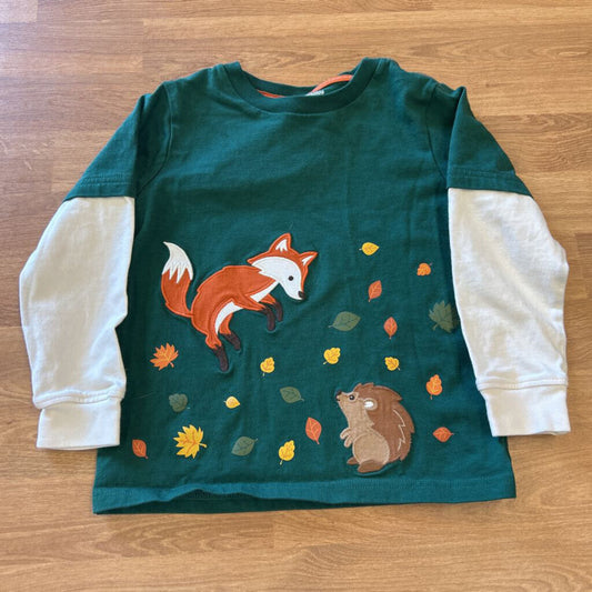 Gymboree Fox LS Tee - 3T