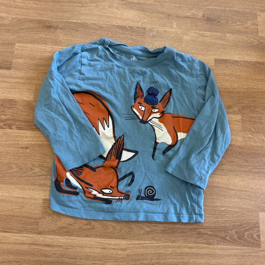 H&M Fox LS Tee - 3/4