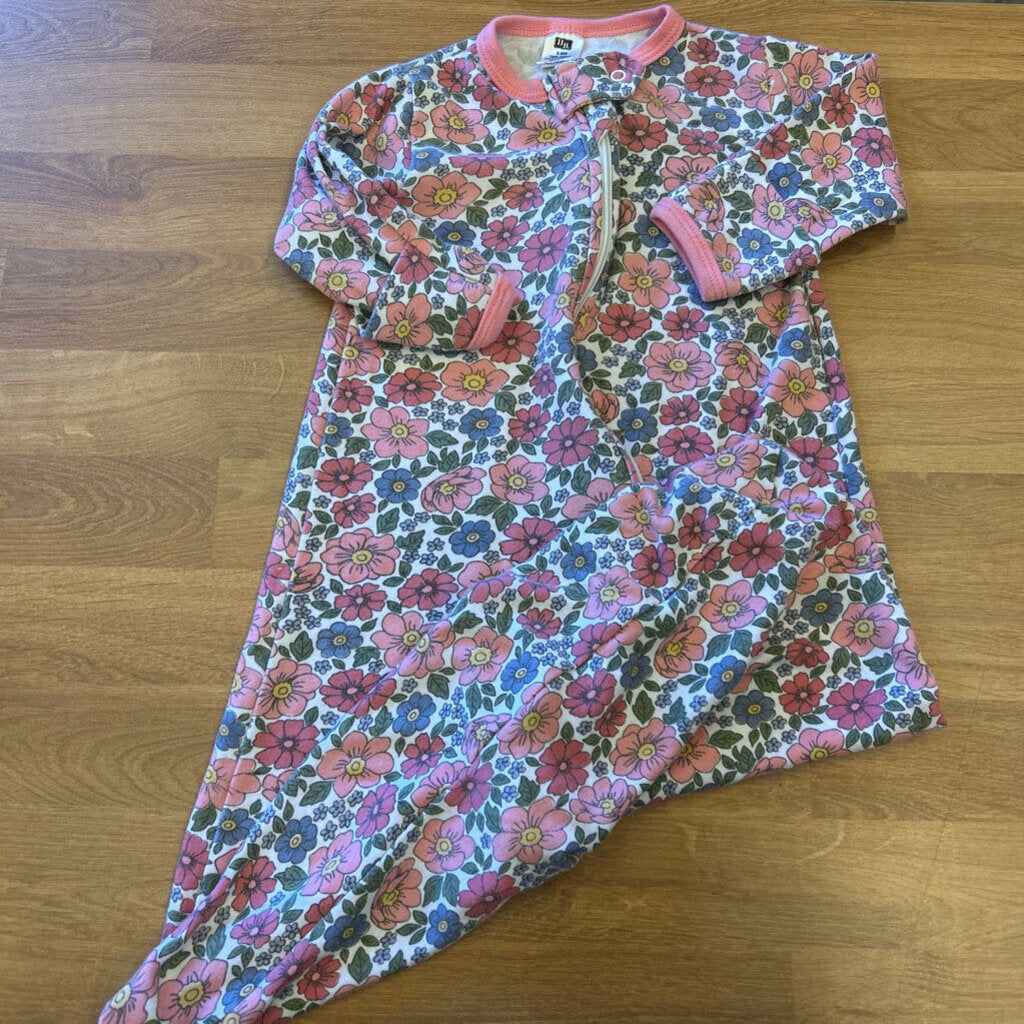 HB Floral LS Sleep Sack - 3/6m