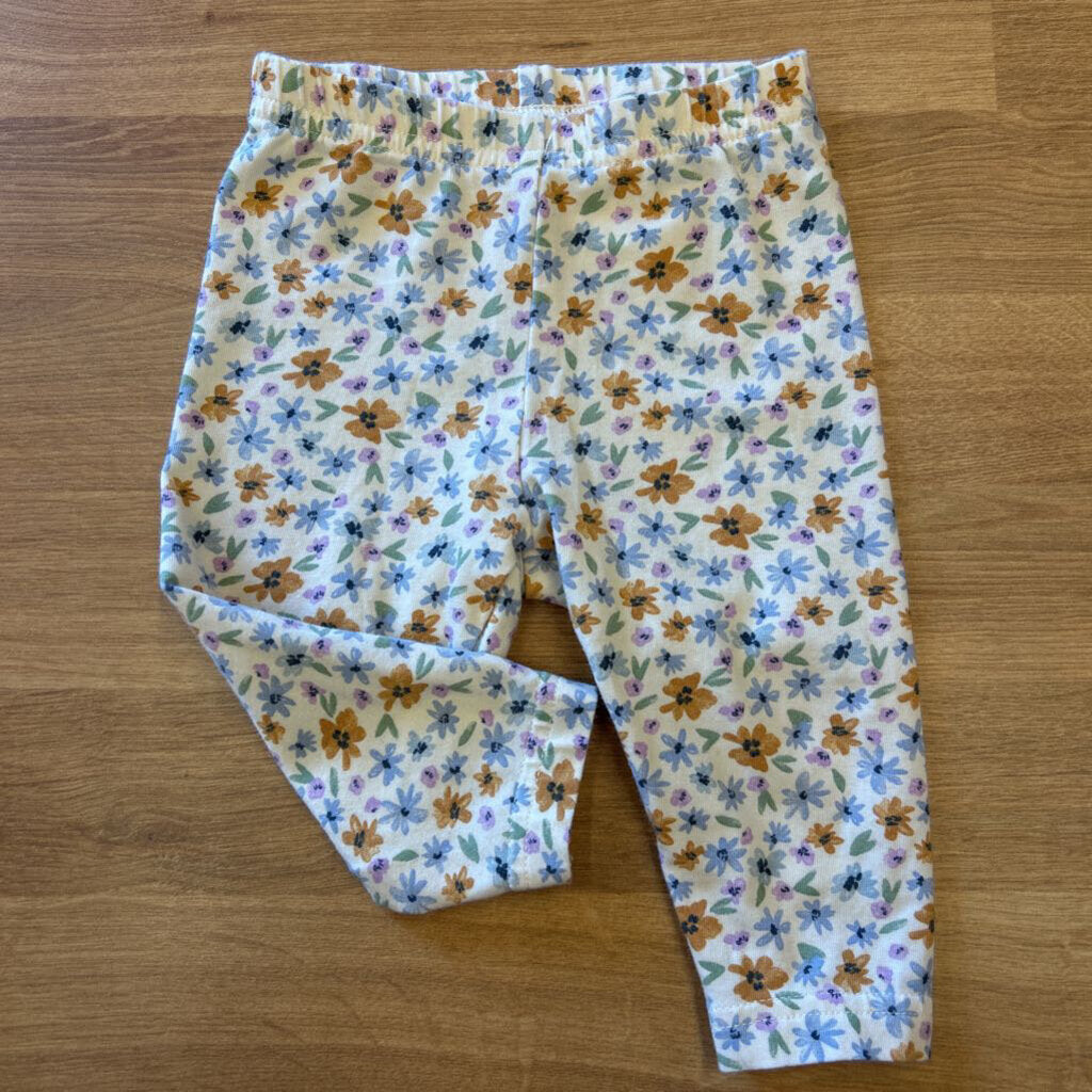 Carter's Floral Leggings - 6m