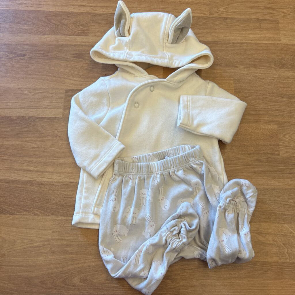 Old Navy Bunny Two Pc Set - 3/6m