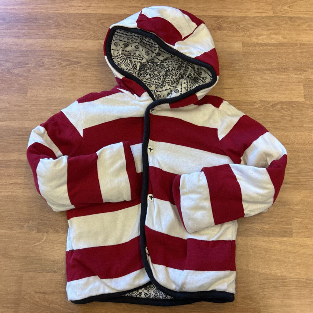 Burt's Bees Stripe Snap Jacket - 24m