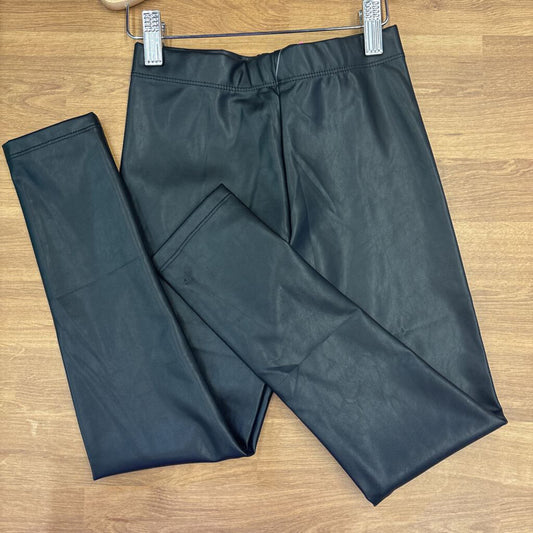 H&M Faux Leather Leggings - 8