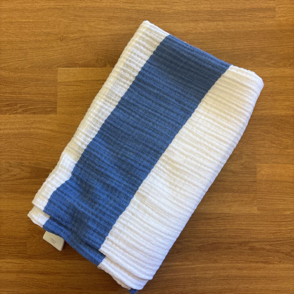 Cloud Island Stripe Muslin Swaddle Blanket