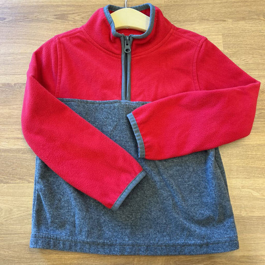 Osh Kosh Quarter Zip Fleece Pullover - 4T