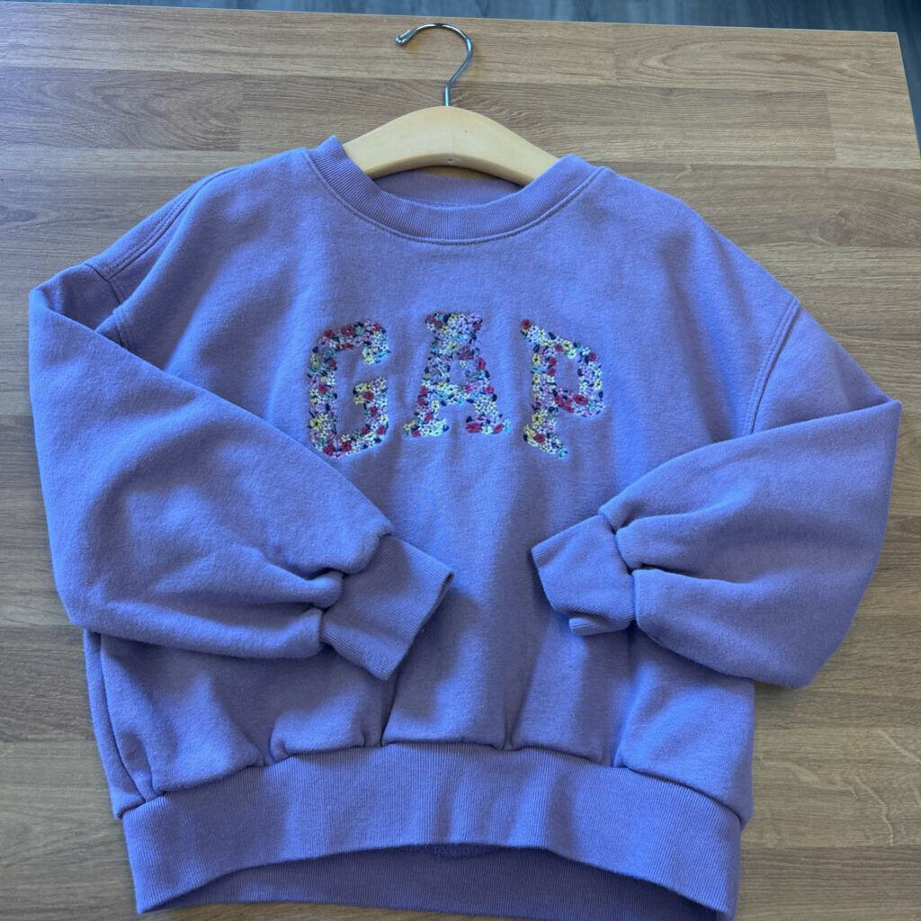 Gap Kids Floral Crewneck - 6/7