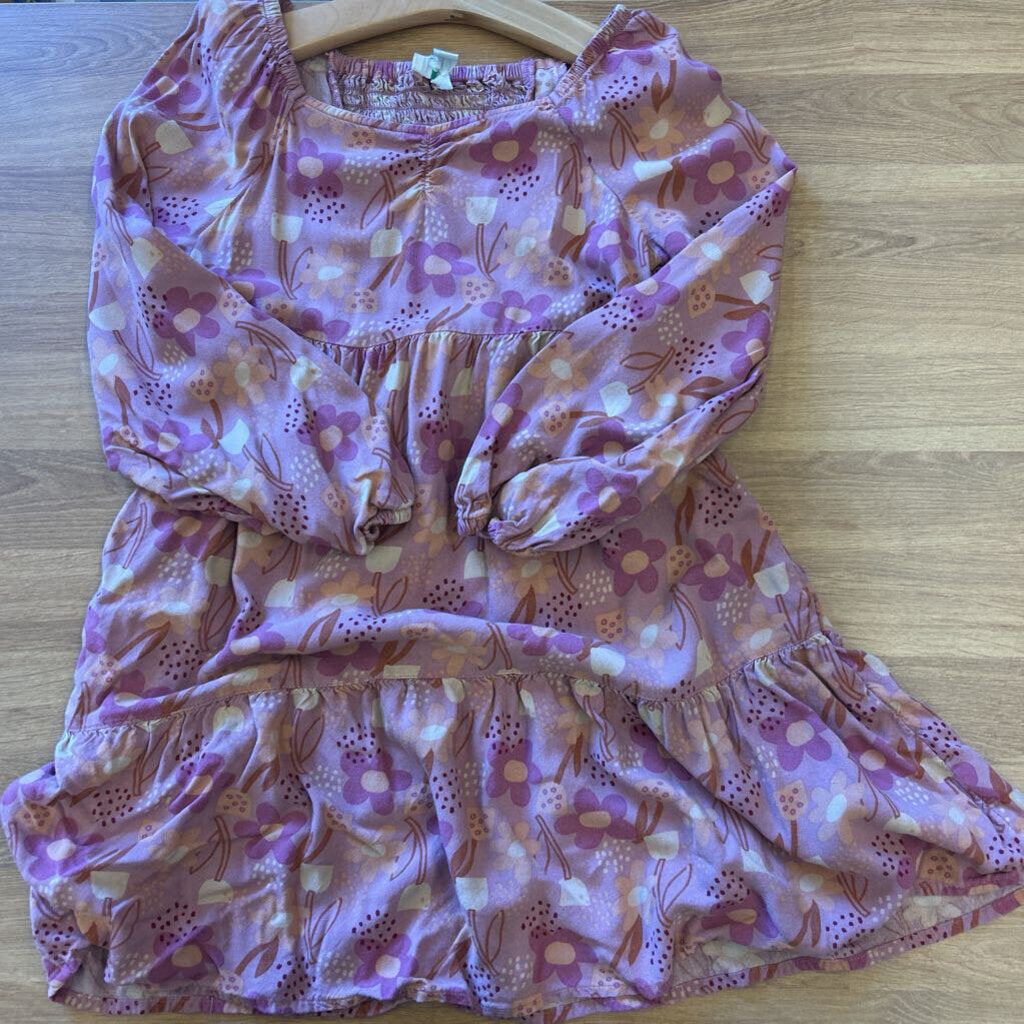 Dip Floral LS Dress - 8