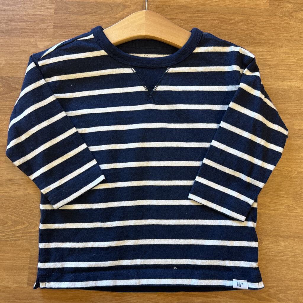 Baby Gap Stripe LS Tee - 3