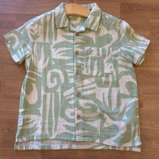 Next Print SS Button Up - 3/4