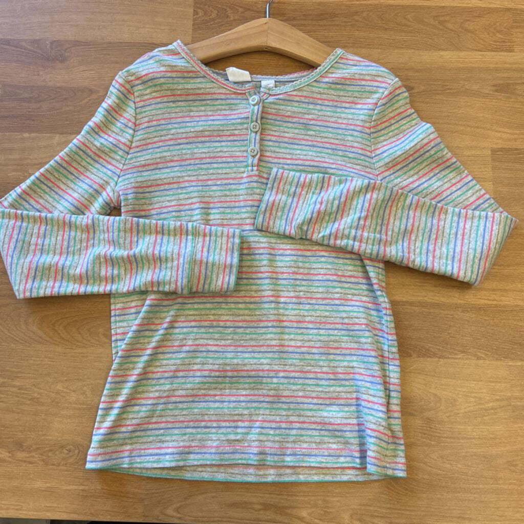 Gap Kids Stripe LS Henley - 10-12
