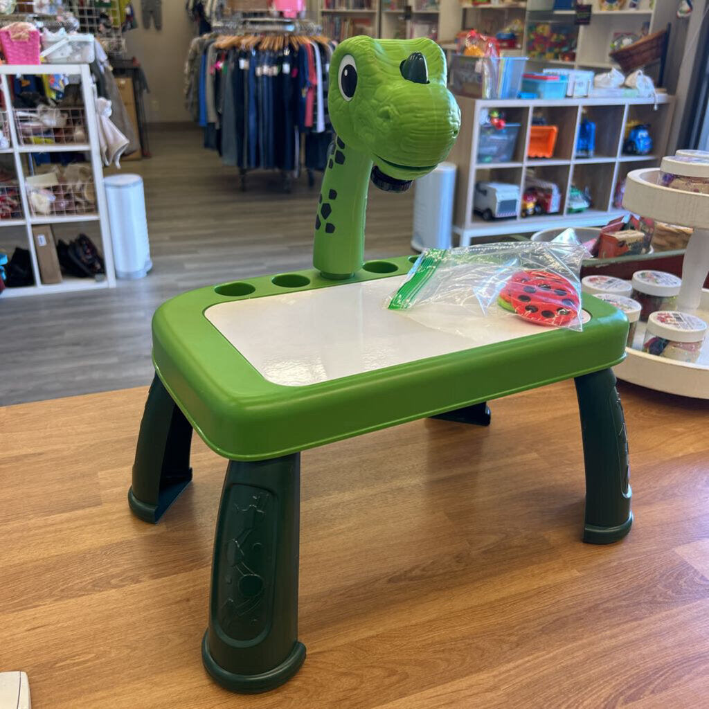 Dino Drawing Table Projector (needs new batteries)