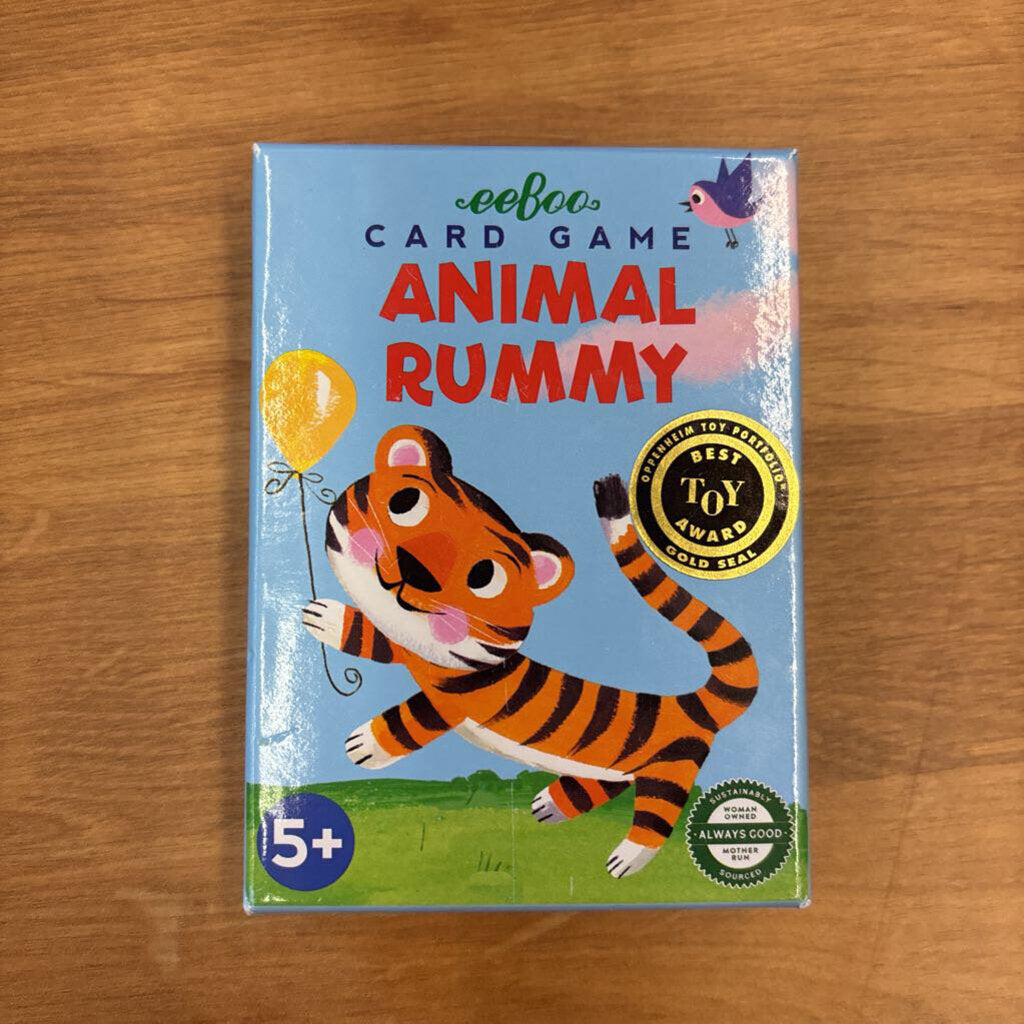 eeBoo Animal Rummy