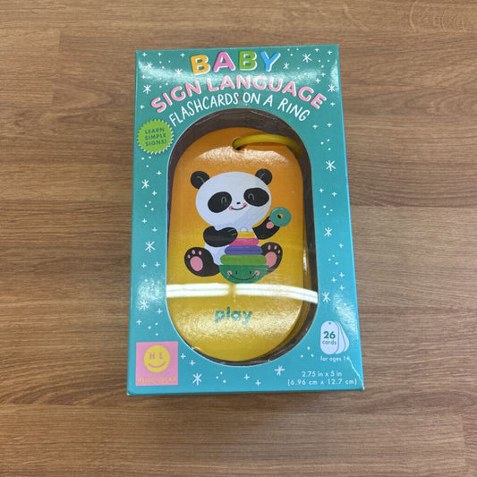 NEW Baby Sign Language Flash Cards