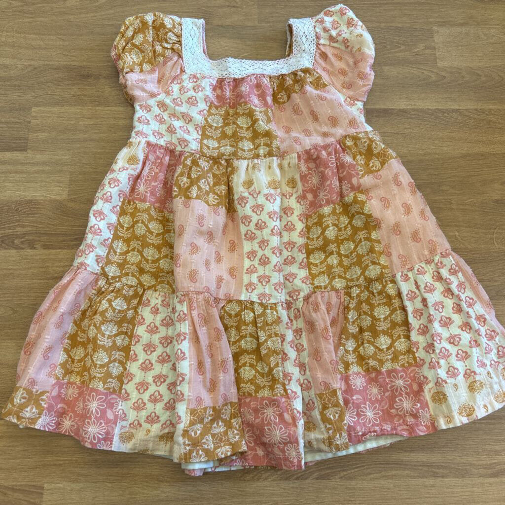 Haute Hippie Paisley Patch SS Dress 4