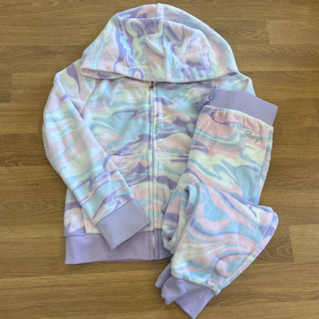 Juicy Couture Tie Dye Velour Set 5