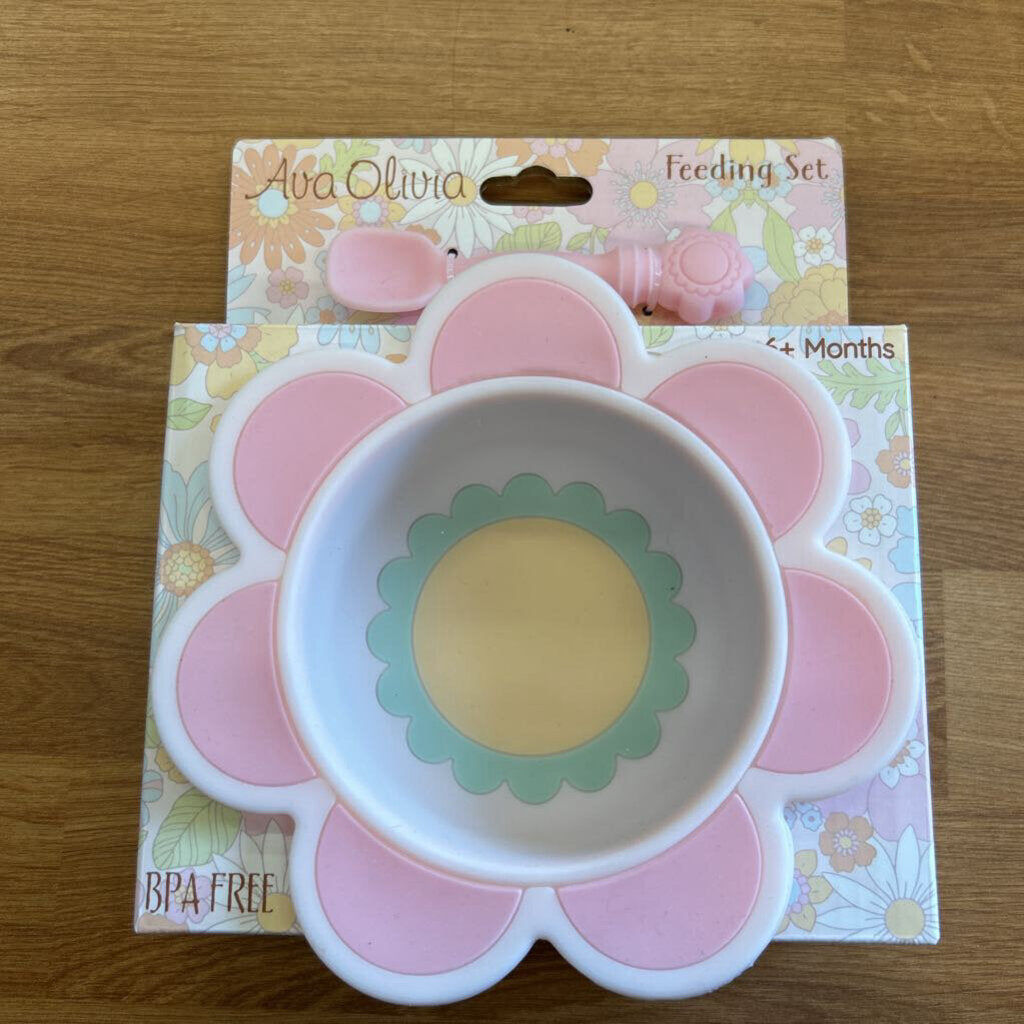 NEW Ava Olivia Flower Feed Set