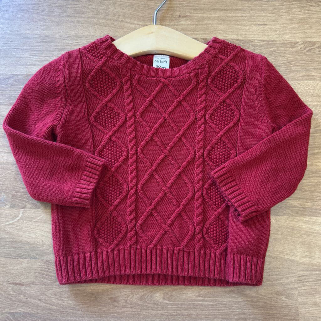 Carter's Knit Sweater 18m