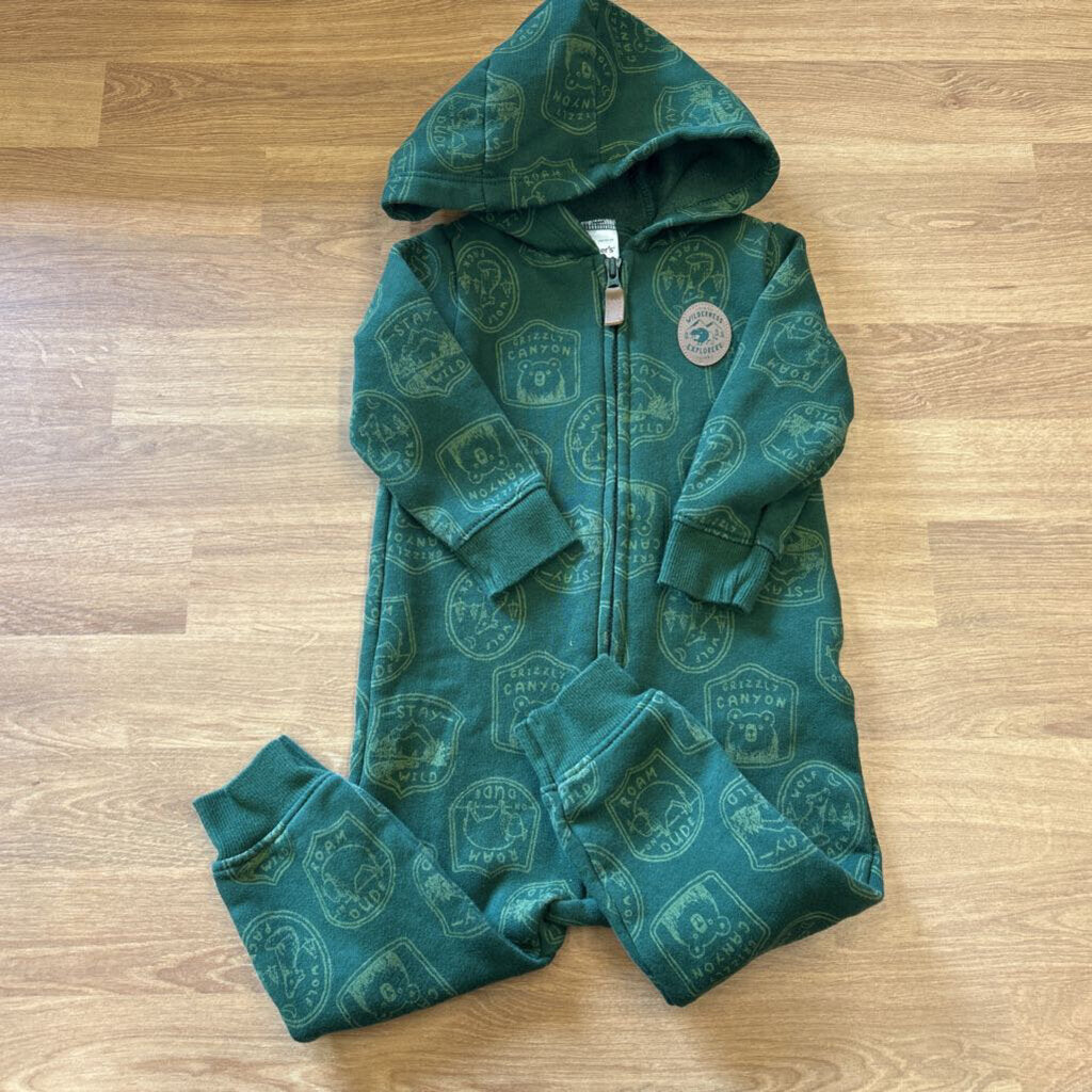 Carter's Wilderness Hoodie Coverall 12m